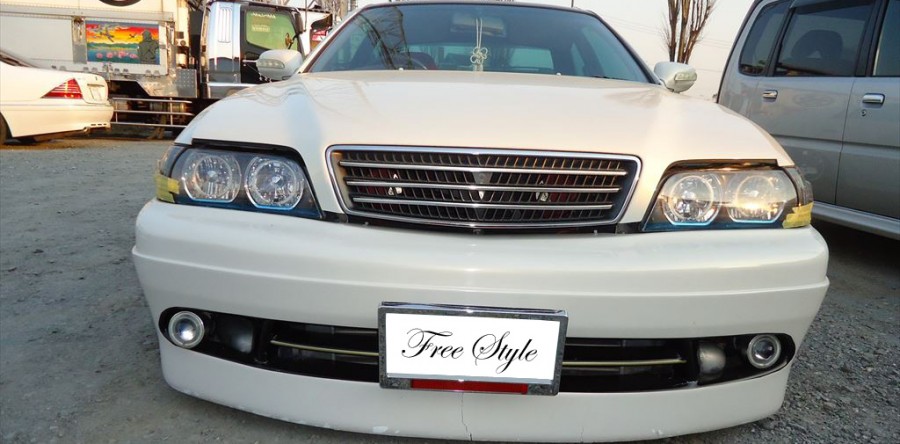 チェイサー（GFGX100）のバンパー交換