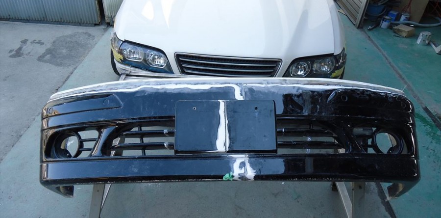 バンパーのカスタマイズ作業7