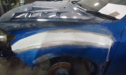 インプレッサ(左前オーバーフェンダー)