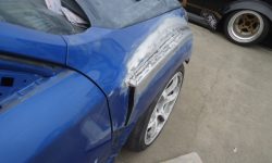 インプレッサ(右前オーバーフェンダー)