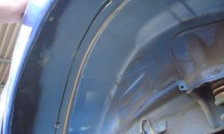 インプレッサ(左後ろオーバーフェンダー)