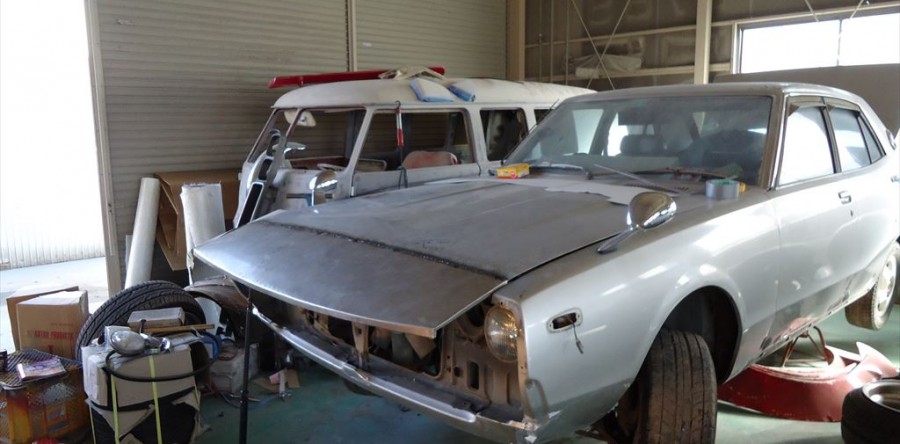 ボンネット製作2【スカイライン(C110型)】