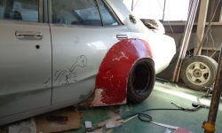 リアフェンダー製作2【スカイライン(C110型)】